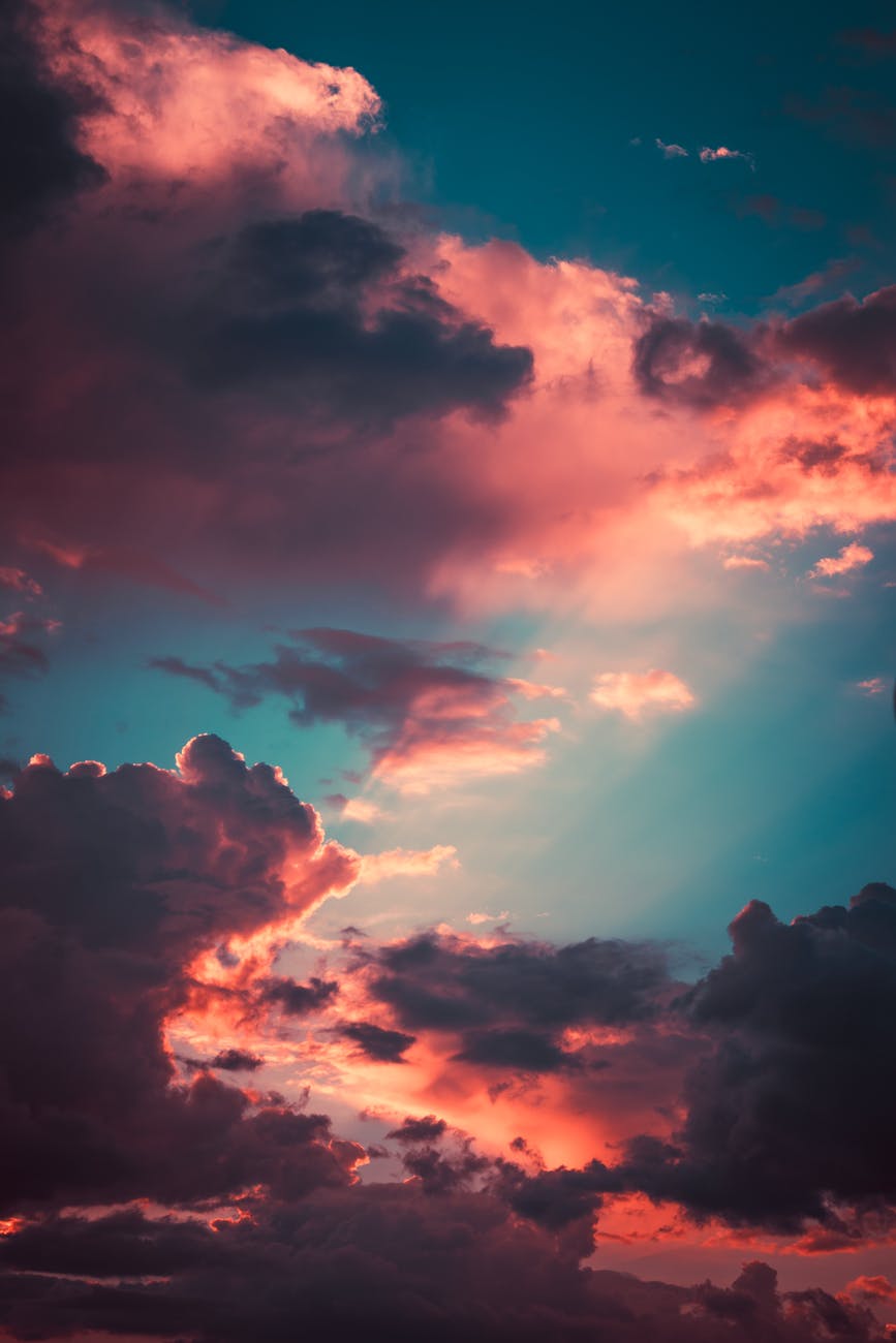 photo of clouds during dawn